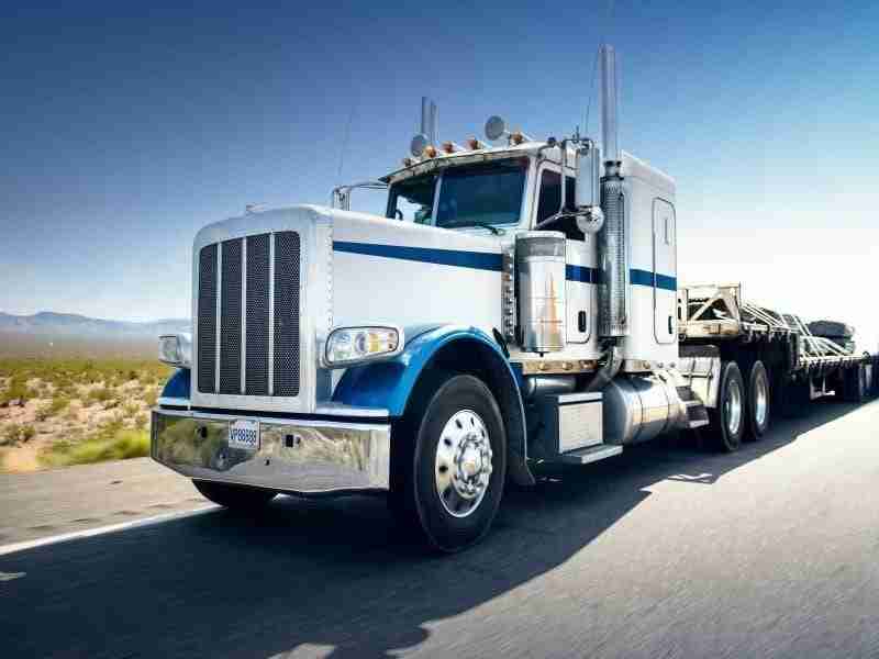 A huge truck