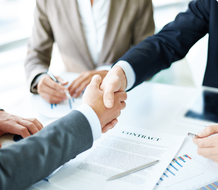 Handshake Over Contract