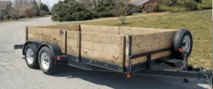 Tandem axle trailer used for equipment transport commonly financed through tandem trailer finance in Australia