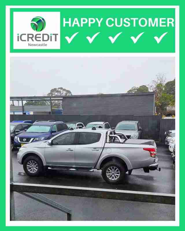 Congratulations Dion on his Mitsubishi Triton financed by iCREDIT Newcastle.